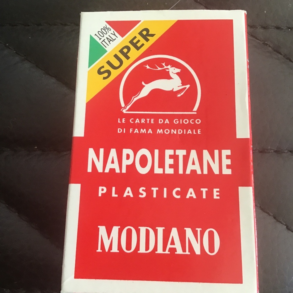 Italian playing card games